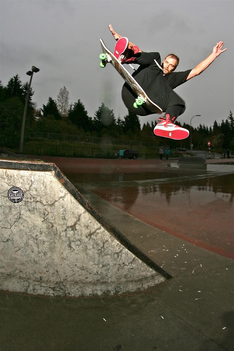 Chad Muska frontside flip