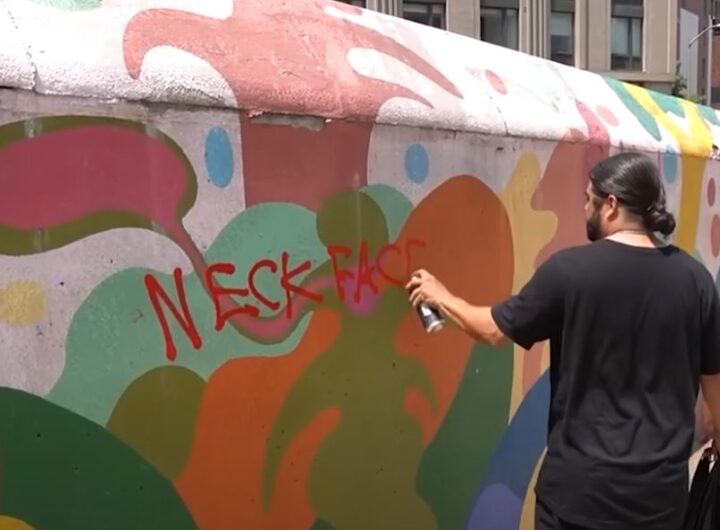NeckFace tagging NYC