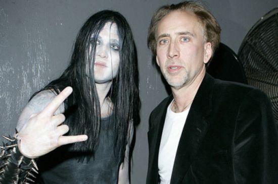 Nicolas Cage's Black Metal Son