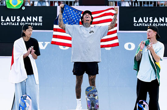 Nyjah Huston Wins WST 2023