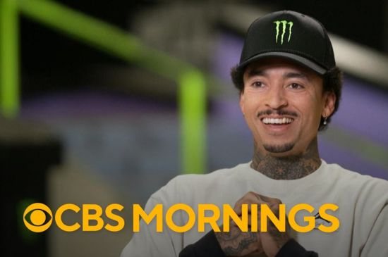 Nyjah Huston on CBS Morning