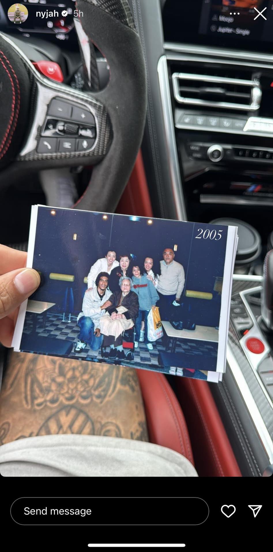 Nyjah's family Japanese pictures