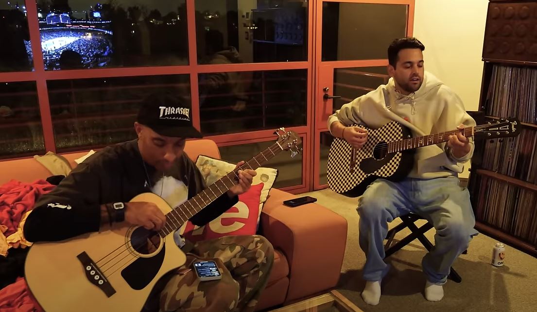 Paul Rodriguez and Attiba Jefferson Making Music