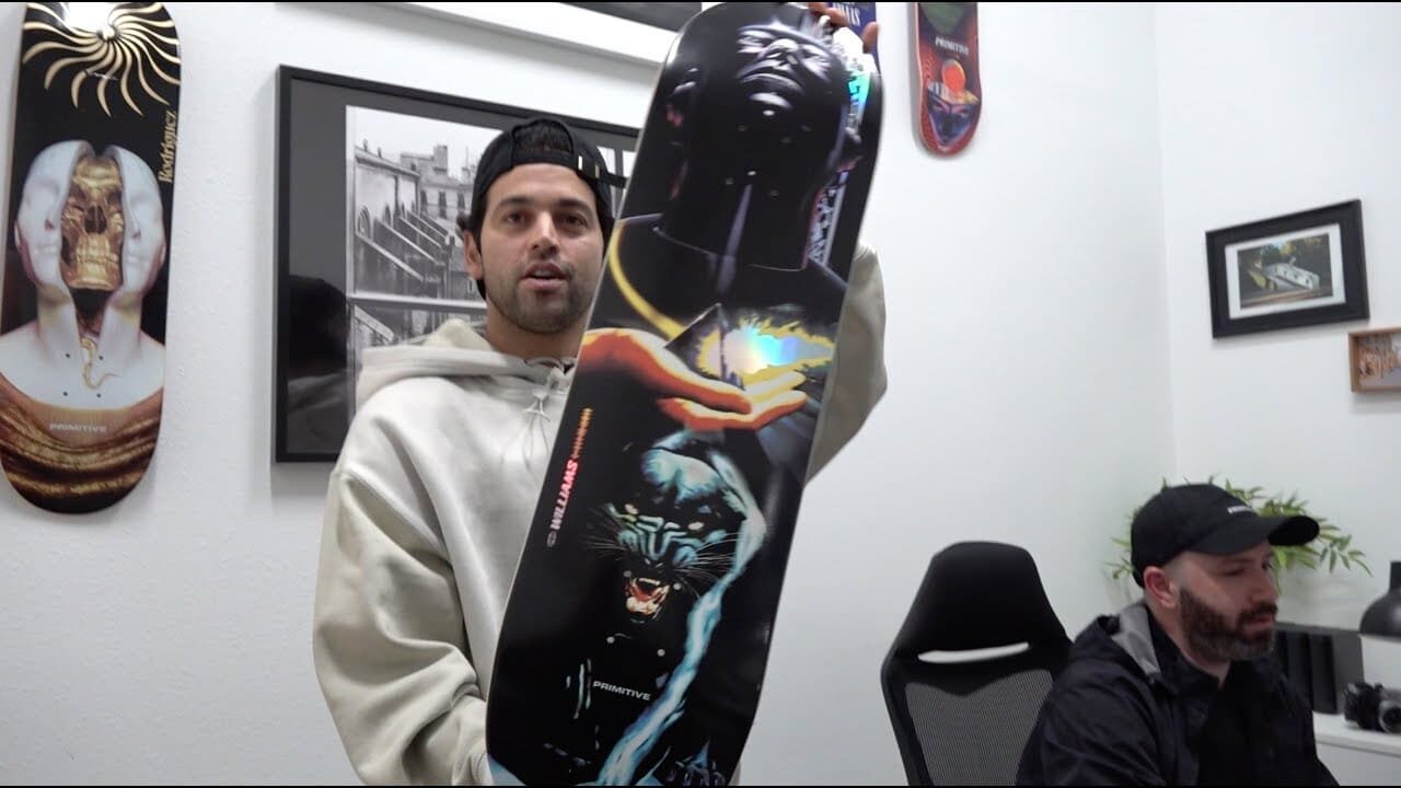 Paul Rodriguez on Tre Williams board