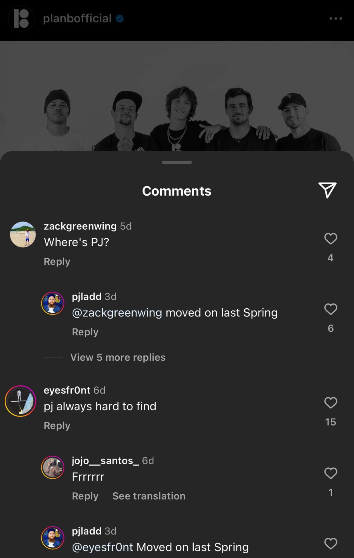 Pj Ladd Confirms He is Off Plan B