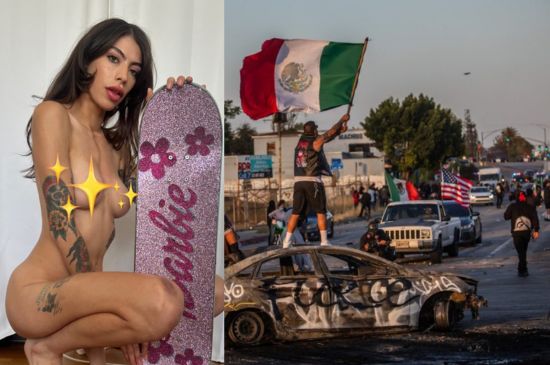 Pocha World Griptape CEO Moe Alvarez Joins Thousands in Anti-ICE Protest
