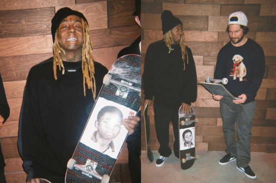 Pro Skater Lil Wayne and Torey Pudwill