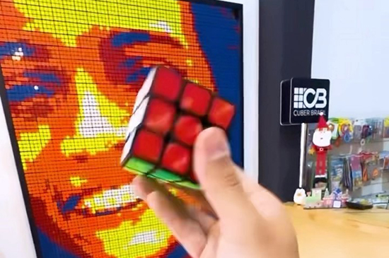 Rayssa Leal Rubik's Cube