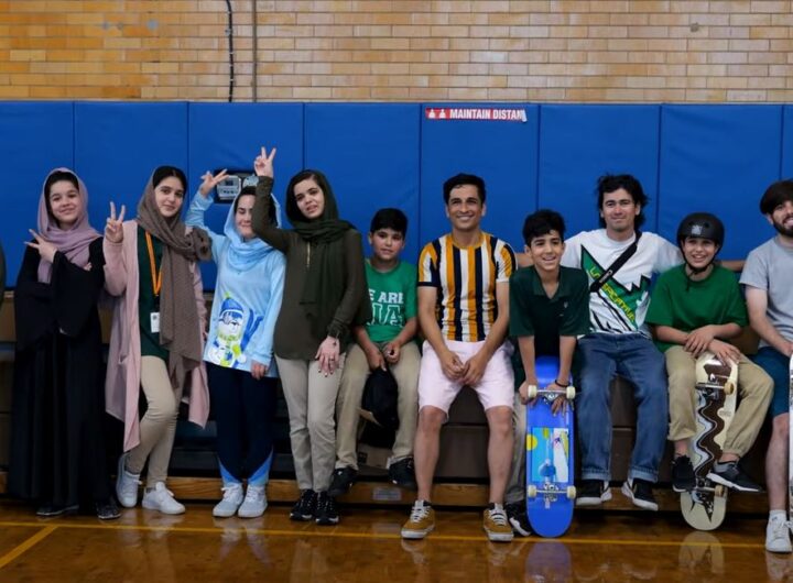 Refugees Finding Hope in Skateboarding