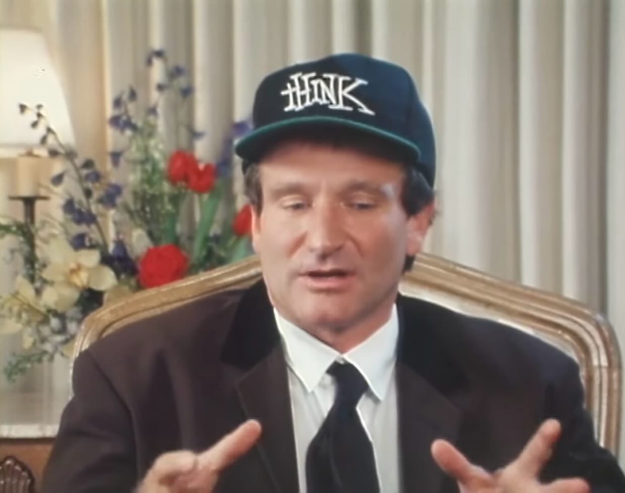 Robin Williams Think Skateboards