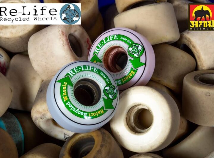 Satori Presents Re-Life Recycled Skateboard Wheels