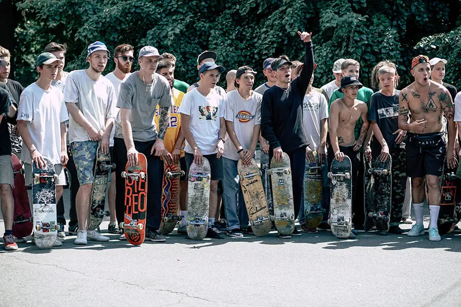 Skateboarders Skateboarders