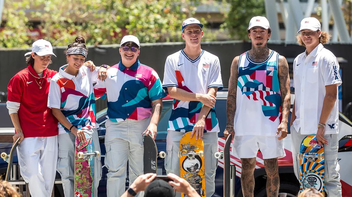 Skateboarding Olympians