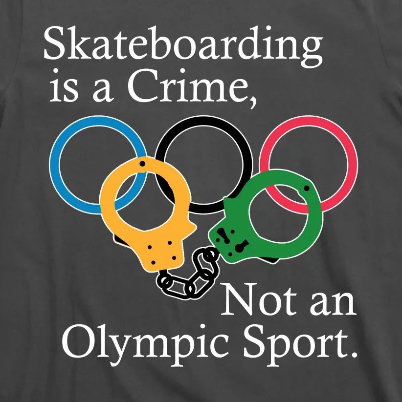 Skateboarding is a crime