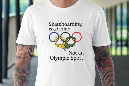 Skateboarding is not an Olympic Sport