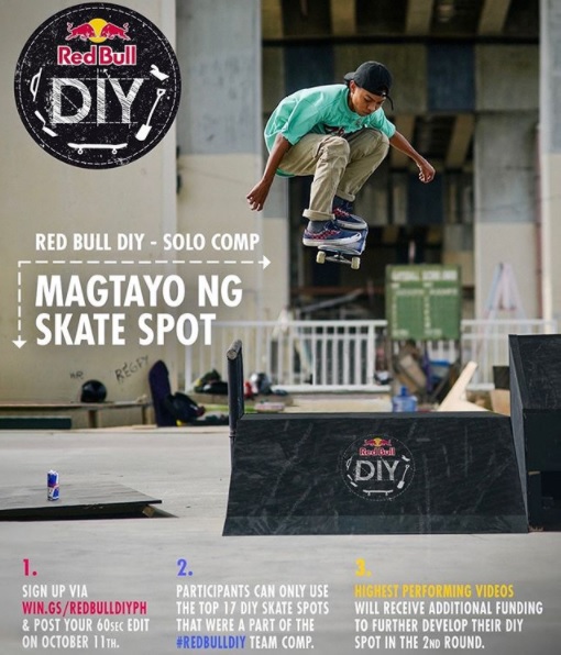 Red Bull DIY Solo Competition Poster