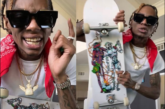 Soulja Boy is a Skateboarder