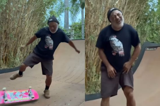 [News] Steve Caballero Calls It Quits on 365-Day Kickflip Challenge After 24 Days Due to Groin Pain