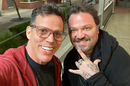 Steve-O and Bam Margera