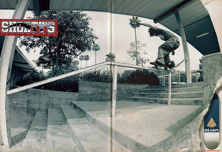 Steve Olson Shorty's ad