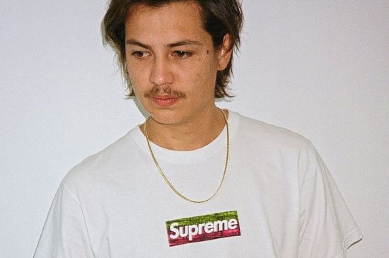 Supreme LA Fire Relief Box Logo Tee