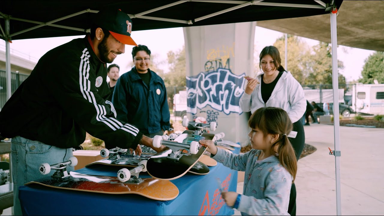 The Skatepark Project giving free skateboards The Skatepark Project giving free skateboards