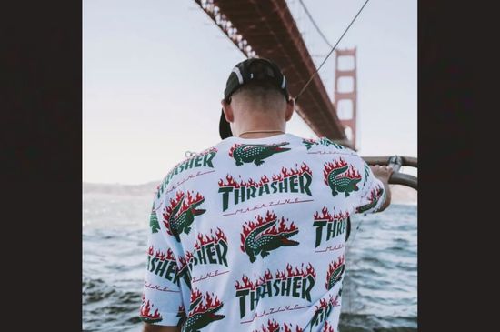 Thrasher x Lacoste