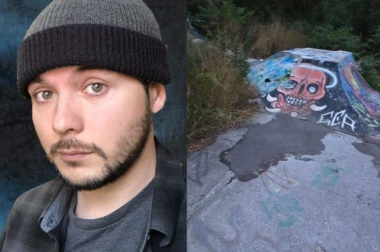 Tim Pool Repairs Damages at His DIY Skatepark