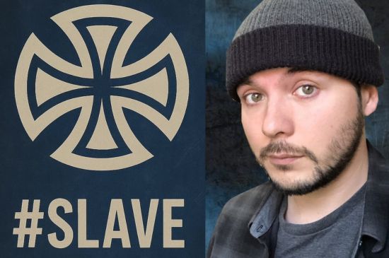 Tim Pool Unveils Controversial Logo Combining The Indy Iron Cross and #Slave Branding Tim Pool Unveils Controversial Logo Combining The Indy Iron Cross and #Slave Branding