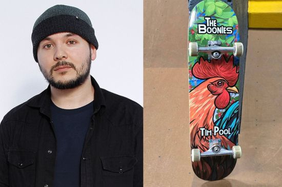 Tim Pool is now a pro skater