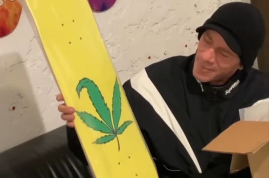 Tom Penny’s Lost 1993 “Marijuana Leaf” Flip Deck Tom Penny’s Lost 1993 “Marijuana Leaf” Flip Deck