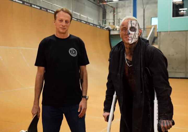 Tony Hawk & AEW World Champion Darby Allin