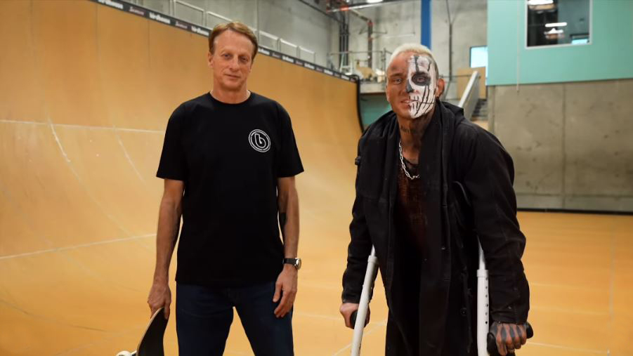 Tony Hawk & AEW World Champion Darby Allin