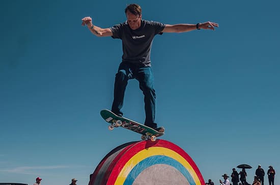 Tony Hawk Rainbow Obstacle