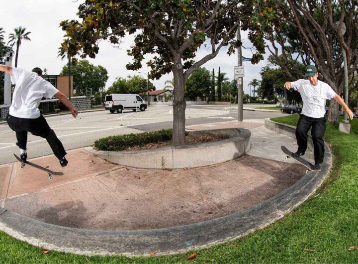 Trent McClung Skating a ledge