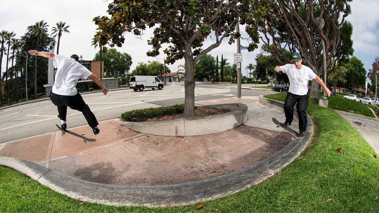 Trent McClung Skating a ledge