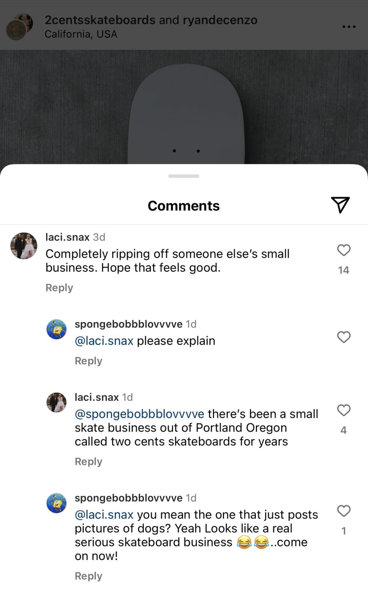 Two Cents Skateboards Accusations (2)