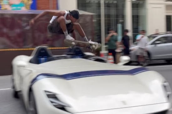 Tyshawn Jones' Ferrari Ollie