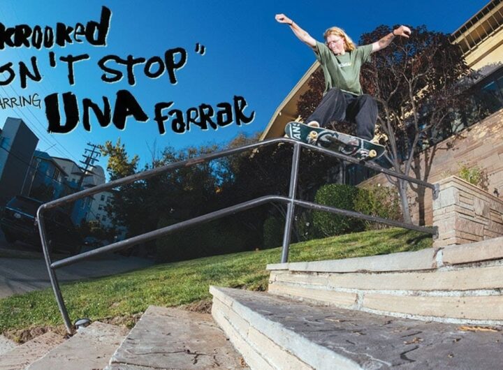 Una Farrar skating