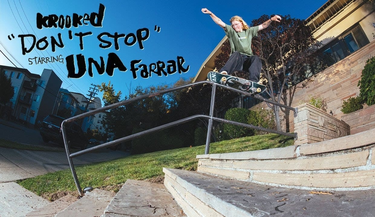 Una Farrar skating