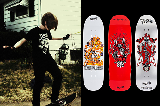 Welcome Skateboards x My Chemical Romance