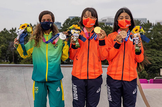 Women's skate Olympic champions