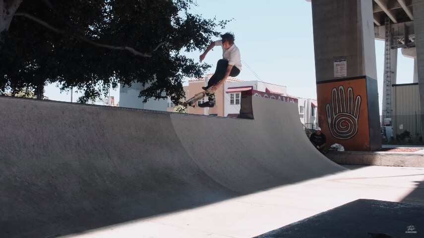 Zack Dowdy skating transition