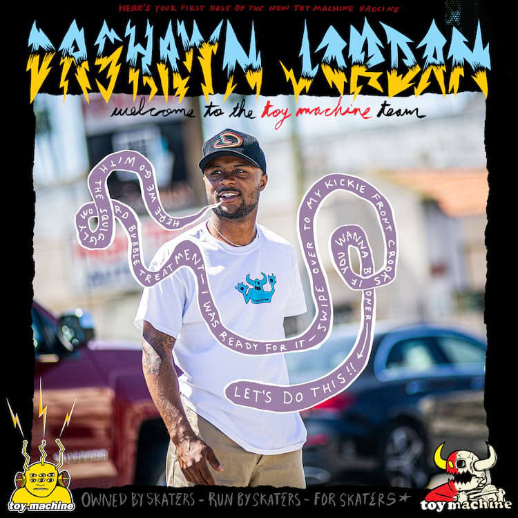 Dashawn Jordan on Toy Machine