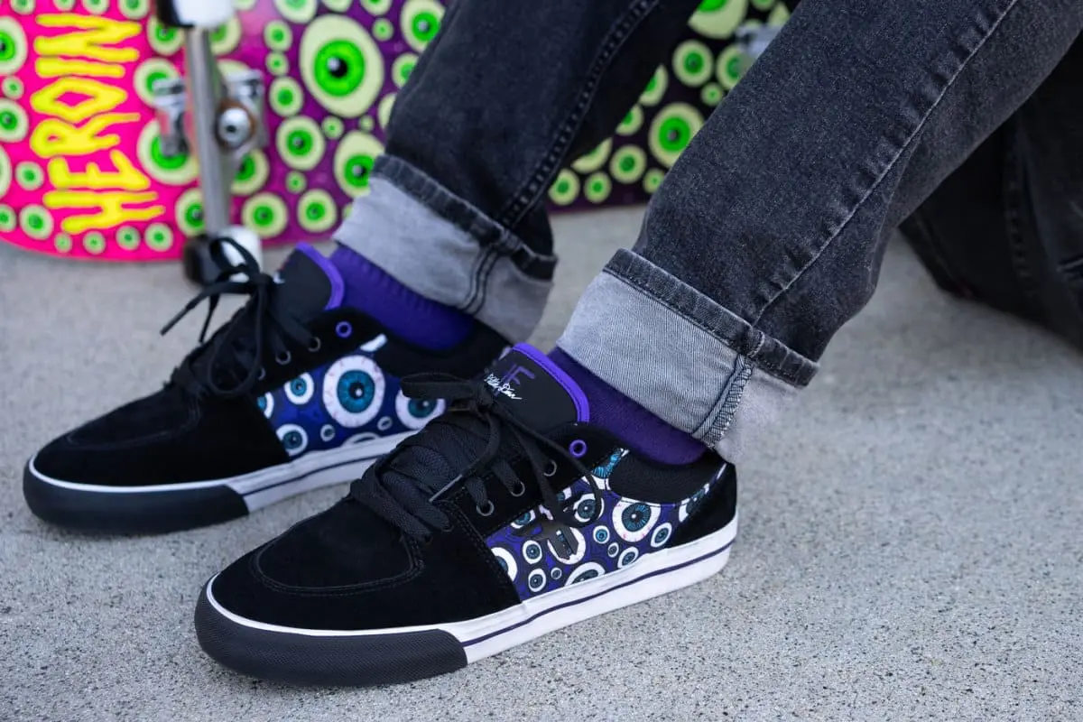 Fallen Footwear x Heroin Skateboards Fallen Footwear x Heroin Skateboards